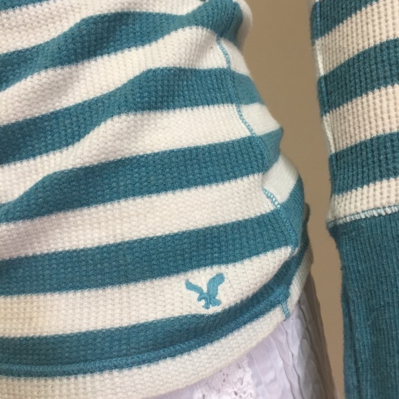 Striped Top by American Eagle, Size M, Excellent - Picture 3 of 3